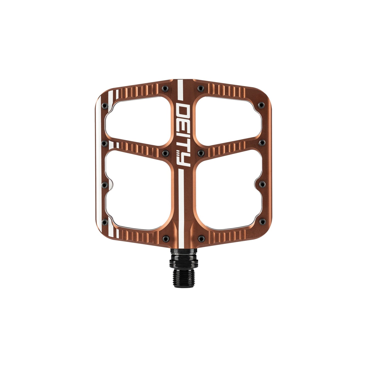 Deity Flat Trak Pedals - Standard - Bronze