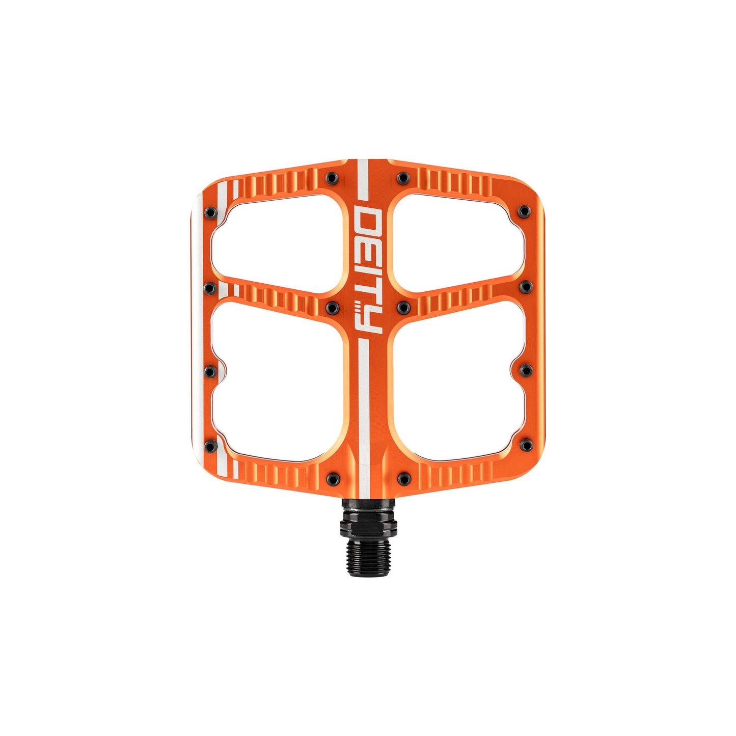 Deity Flat Trak Pedals - Standard - Orange