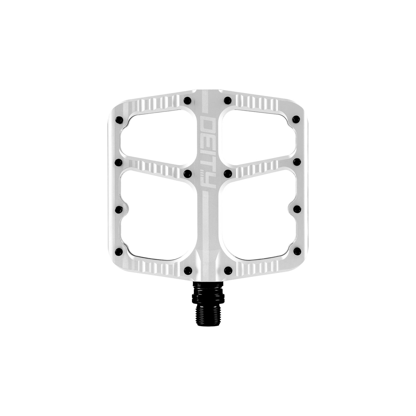 Deity Flat Trak Pedals - Standard - Silver
