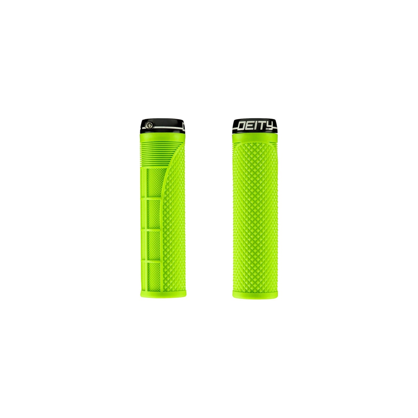 Deity Megattack Single Clamp Lock On Grips - Green