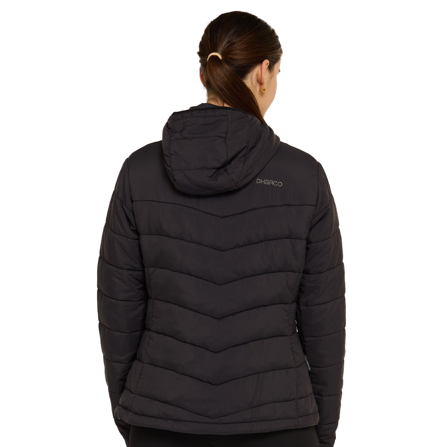 DHaRCO Womens Puffer Jackets - M - Black