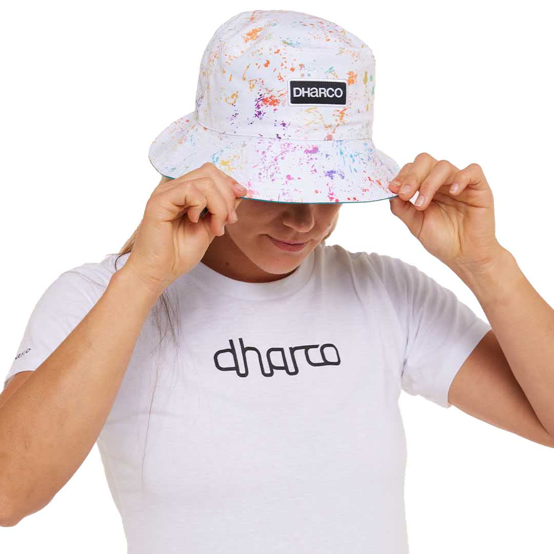 DHaRCO Reversible Bucket Hat - One Size Fits Most - Paint Splat
