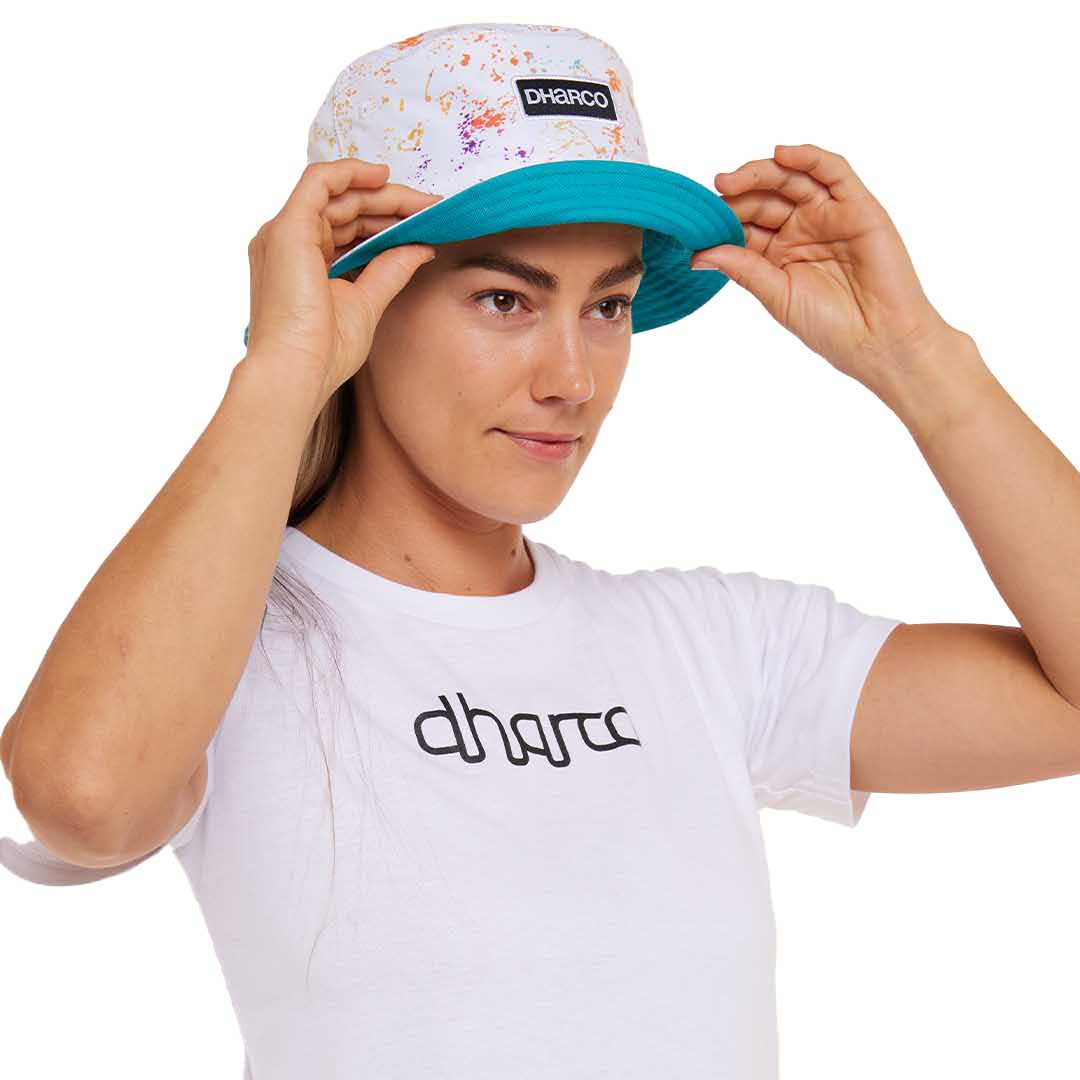 DHaRCO Reversible Bucket Hat - One Size Fits Most - Paint Splat