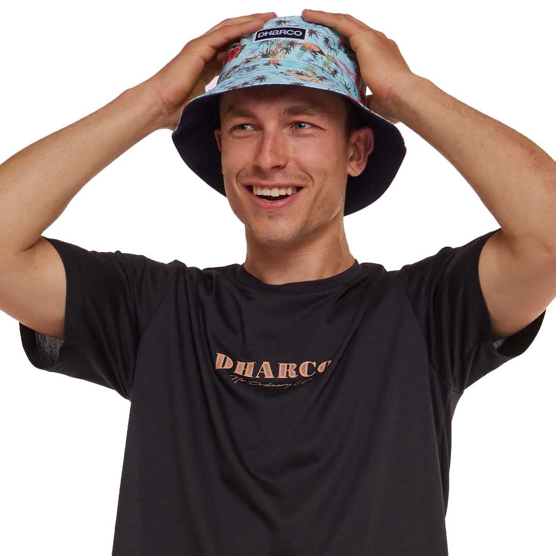 DHaRCO Reversible Bucket Hat - One Size Fits Most - Wilko