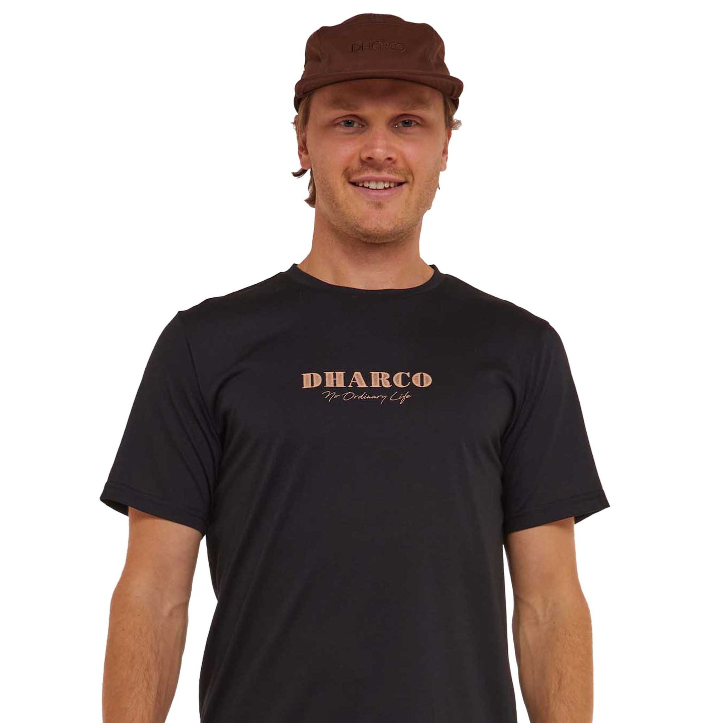DHaRCO 5 Panel Cotton Snapback Hat - One Size Fits Most - Loam