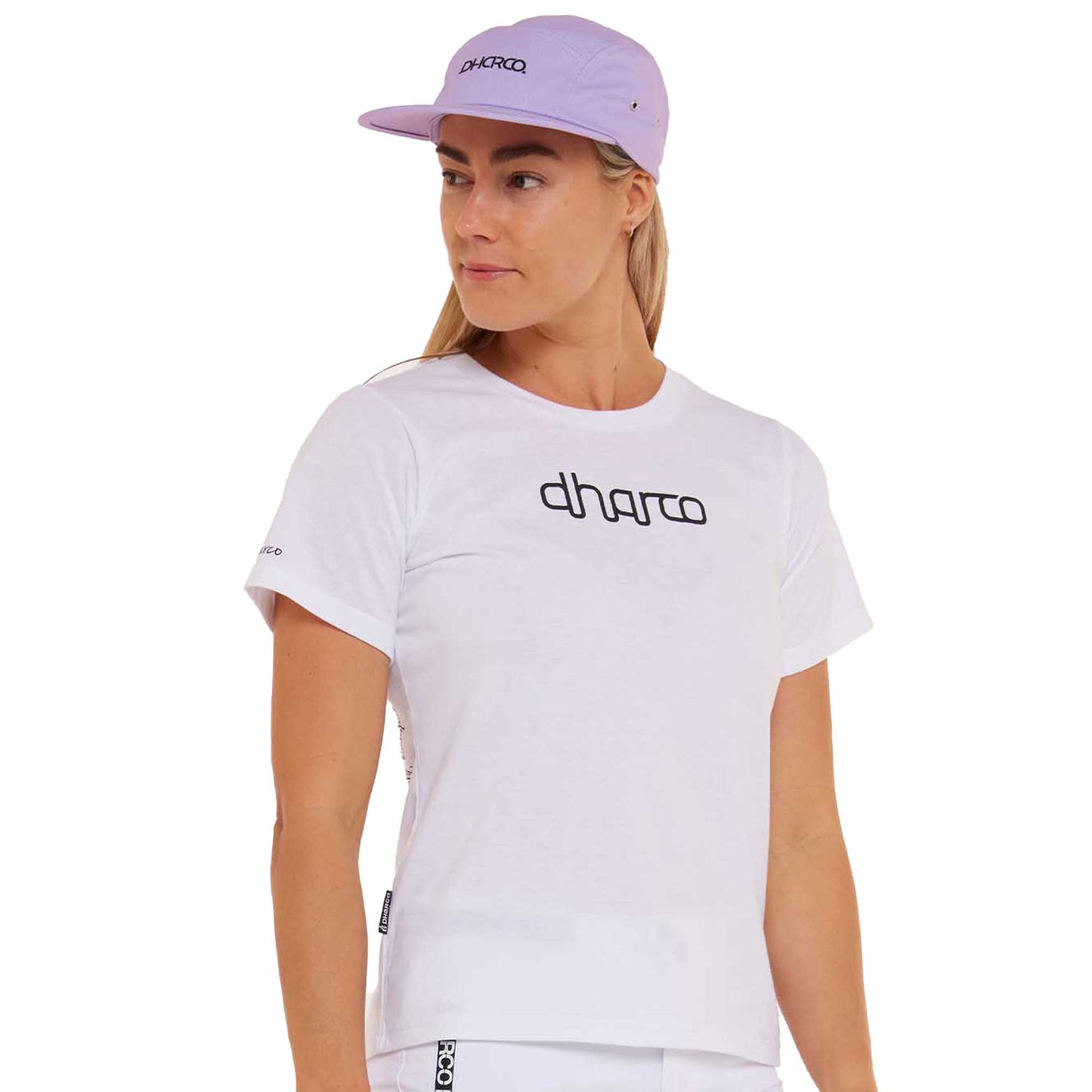 DHaRCO 5 Panel Cotton Snapback Hat - One Size Fits Most - Purple Haze