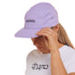 DHaRCO 5 Panel Cotton Snapback Hat - One Size Fits Most - Purple Haze