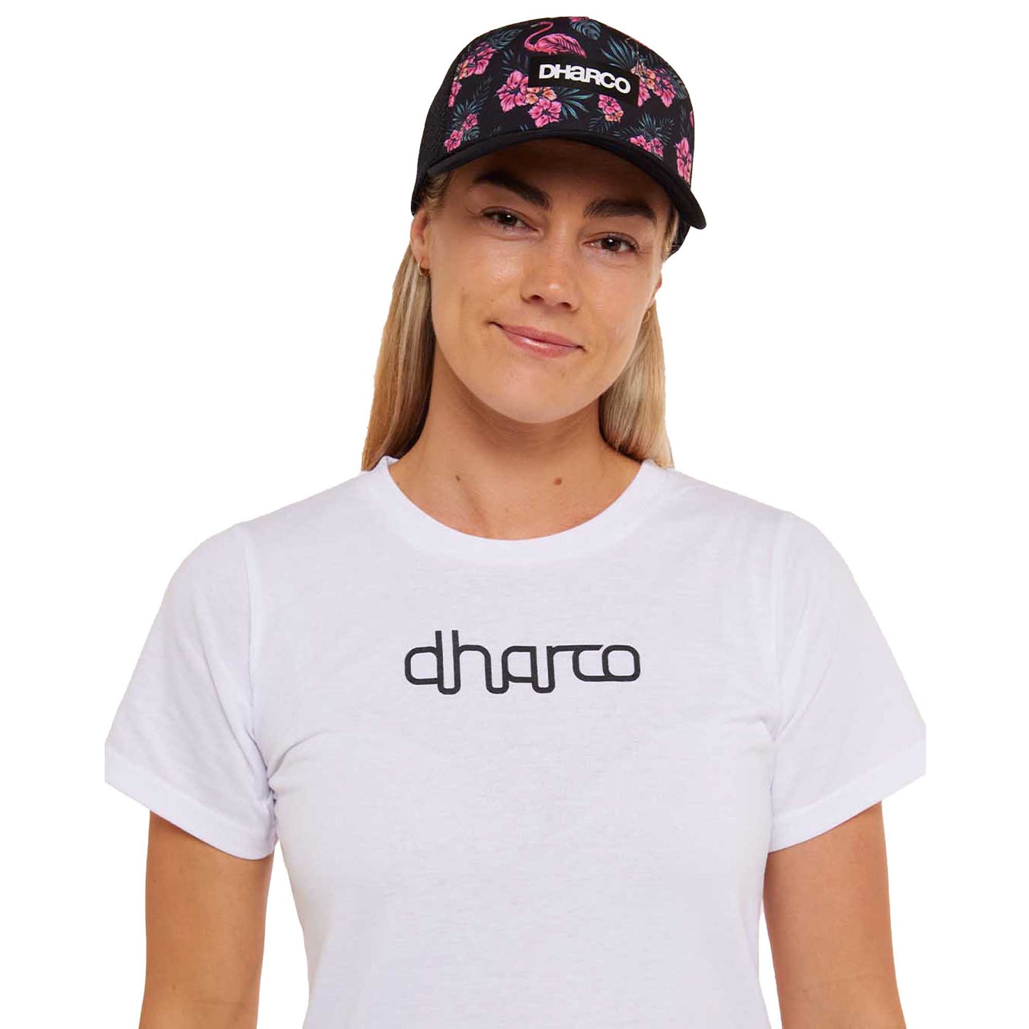 DHaRCO Curved Peak Trucker Hat - One Size Fits Most - Parker