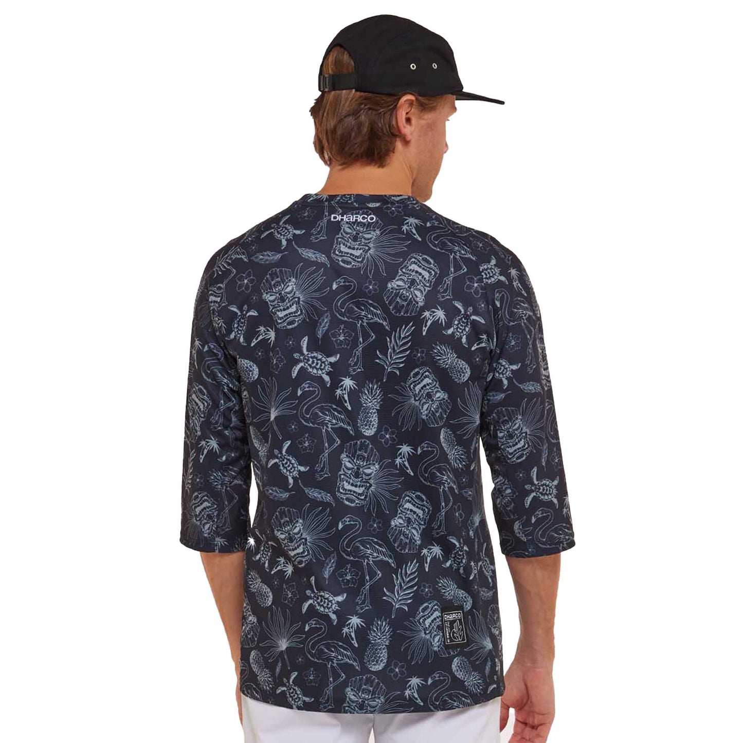 DHaRCO Men's 3-4 Sleeve Jersey - L - Dark Fraser