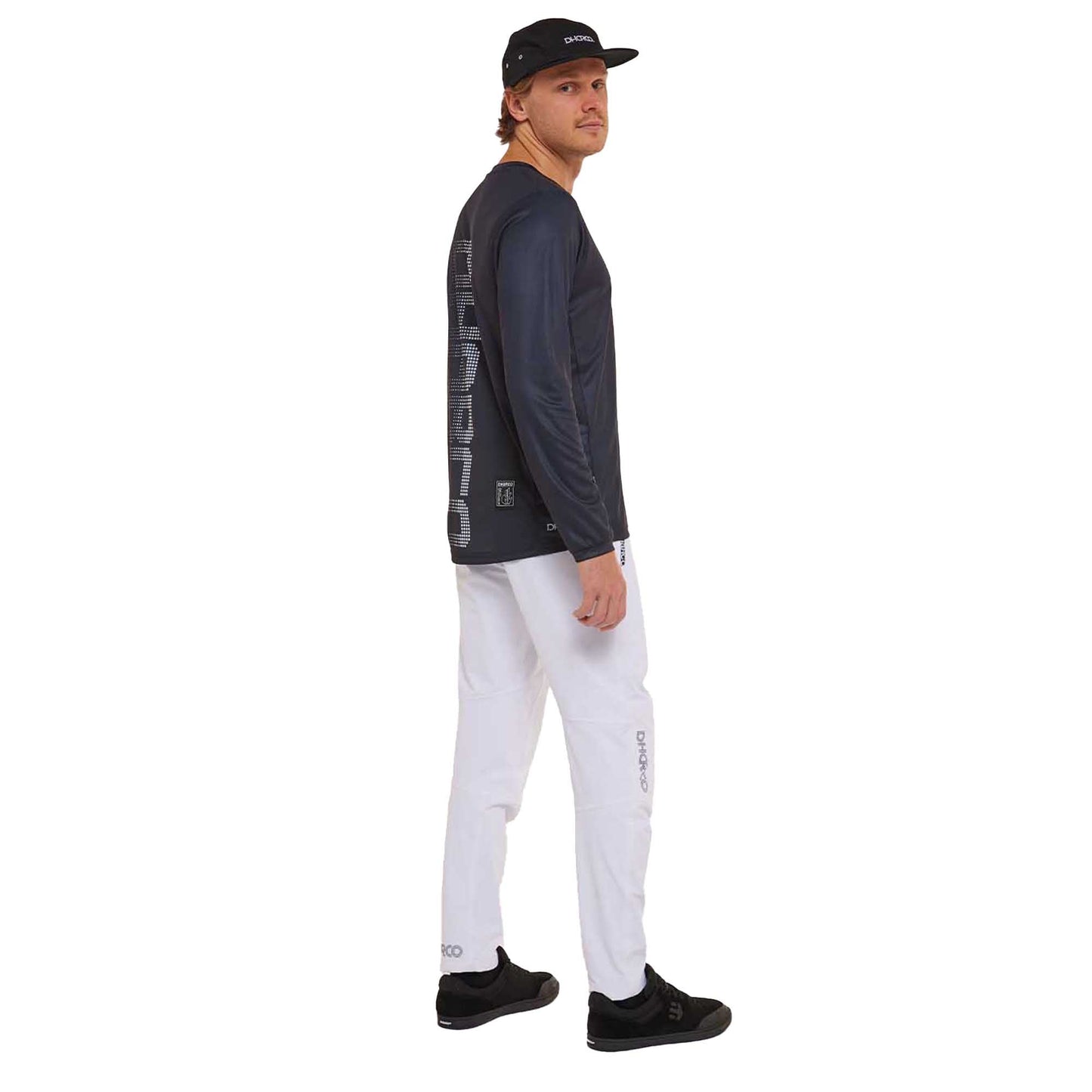 DHaRCO Men's Gravity Long Sleeve Jersey - S - Stealth