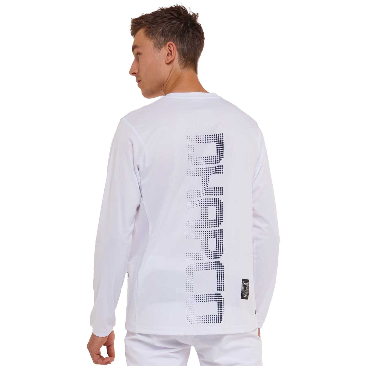 DHaRCO Men's Gravity Long Sleeve Jersey - M - White Out