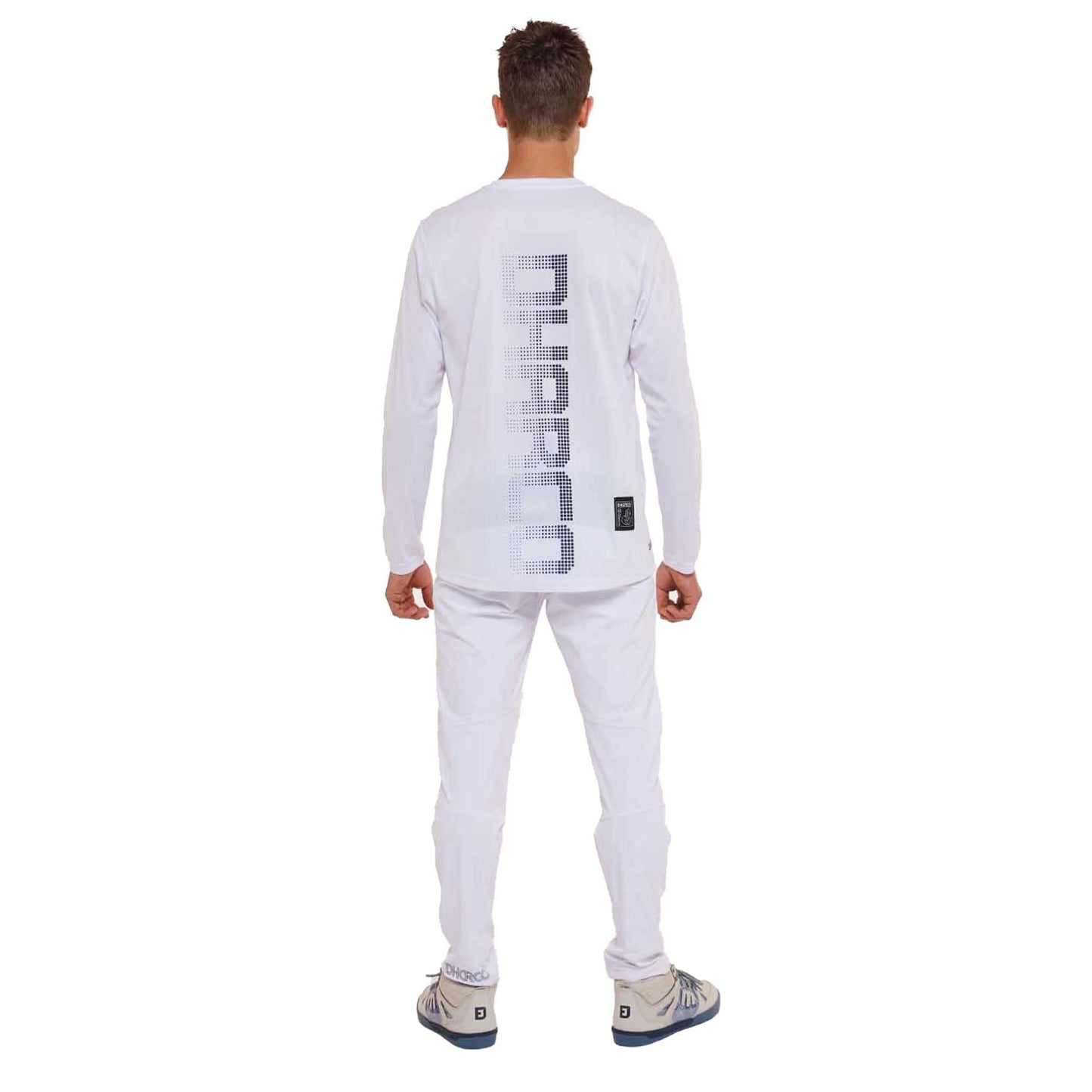DHaRCO Men's Gravity Long Sleeve Jersey - S - White Out