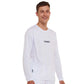 DHaRCO Men's Gravity Long Sleeve Jersey - L - White Out