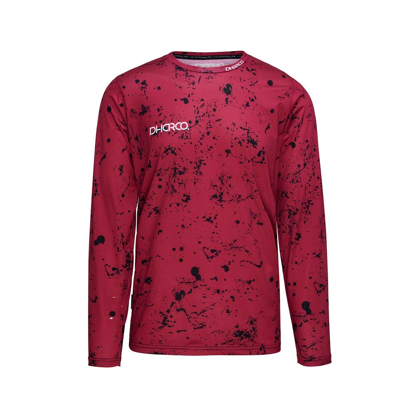 DHaRCO Men's Race Long Sleeve Jersey - L - Chili Peppers