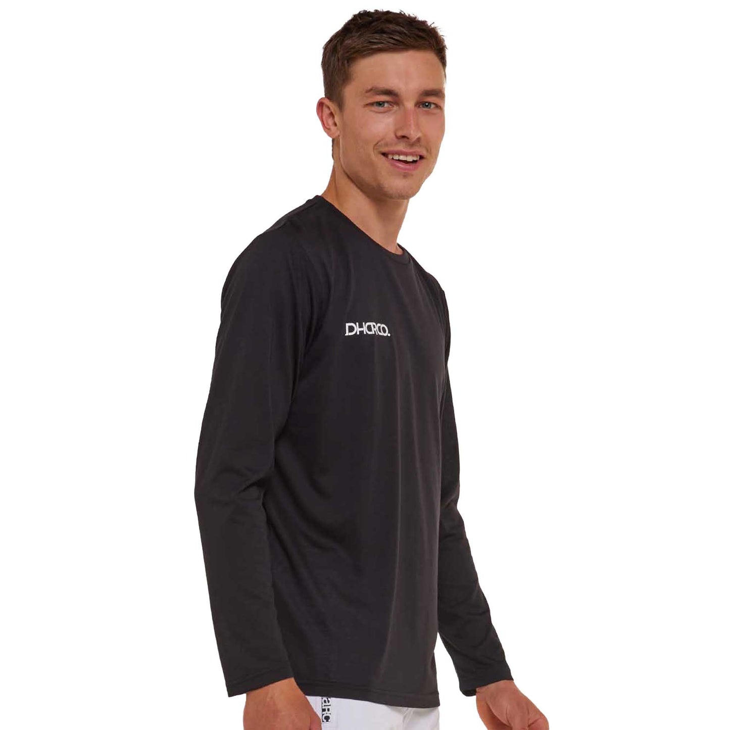 DHaRCO Men's Long Sleeve Tech Tee - S - Stealth