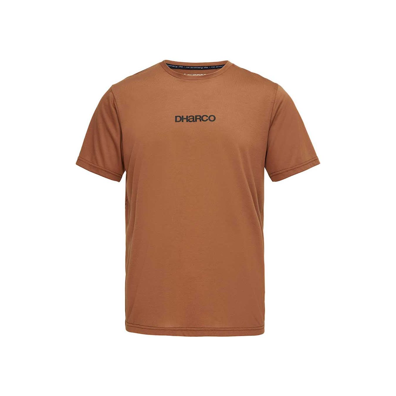 DHaRCO Men's Short Sleeve Tech Tee - L - Caramel
