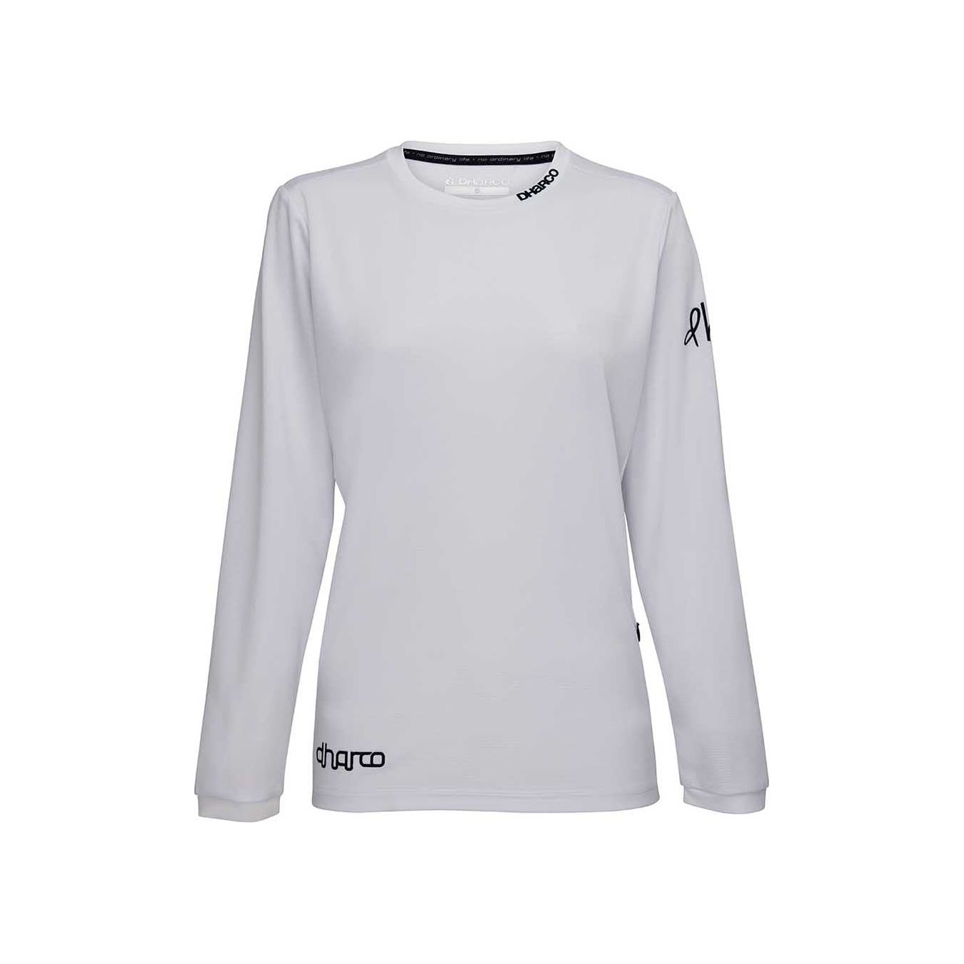 DHaRCO Women's Long Sleeve Gravity Jersey - Women's L - White Out