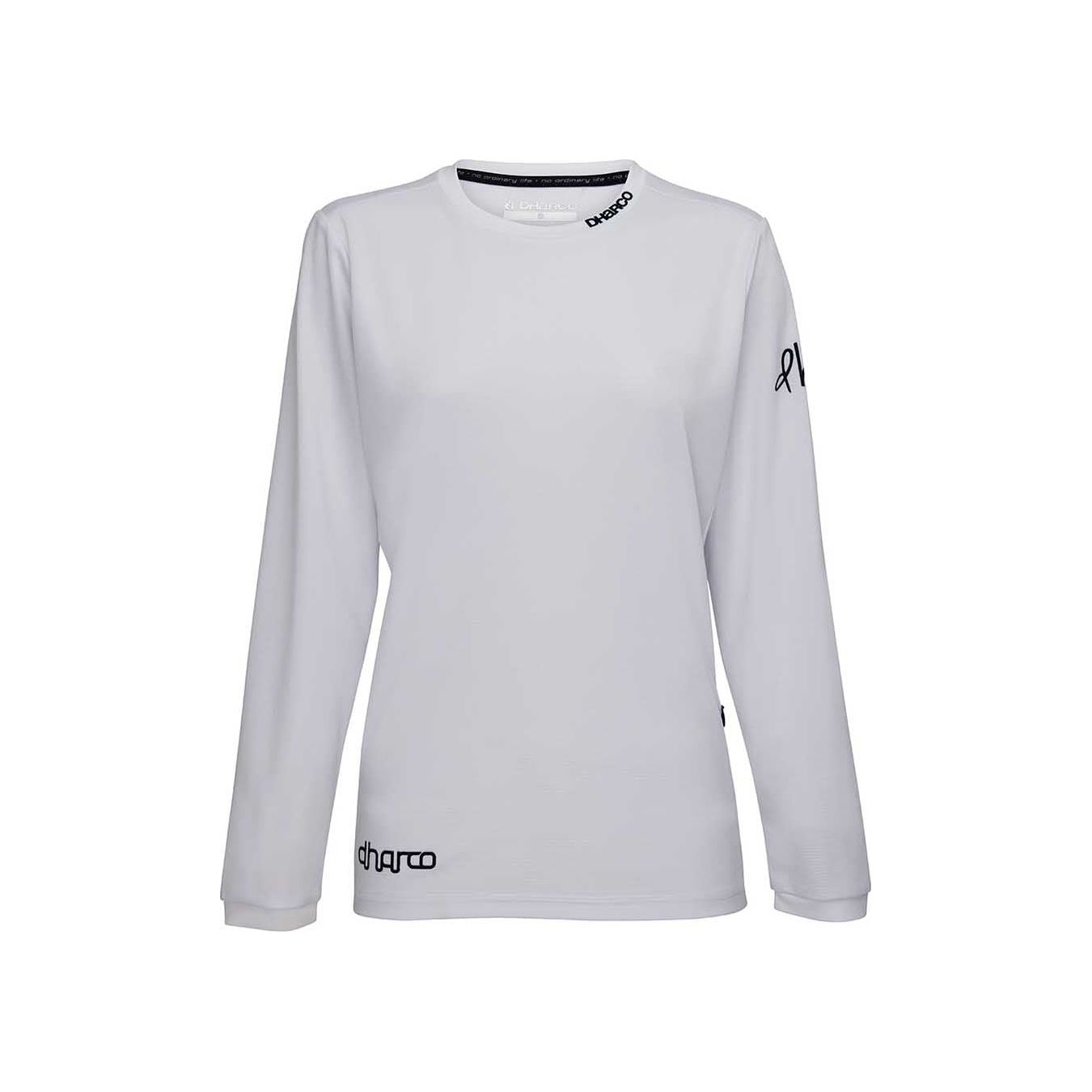 DHaRCO Women's Long Sleeve Gravity Jersey - Women's XS - White Out