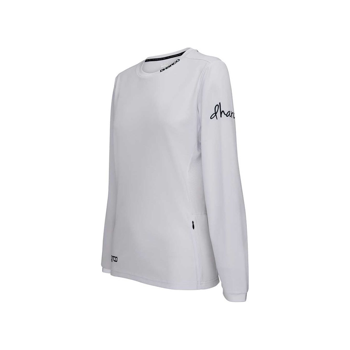 DHaRCO Women's Long Sleeve Gravity Jersey - Women's L - White Out