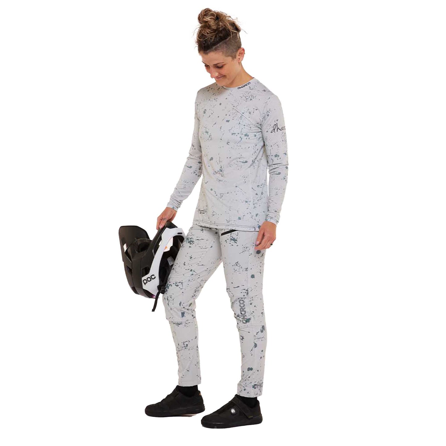 DHaRCO Women's Long Sleeve Race Jersey - Women's L - Cookies and Cream