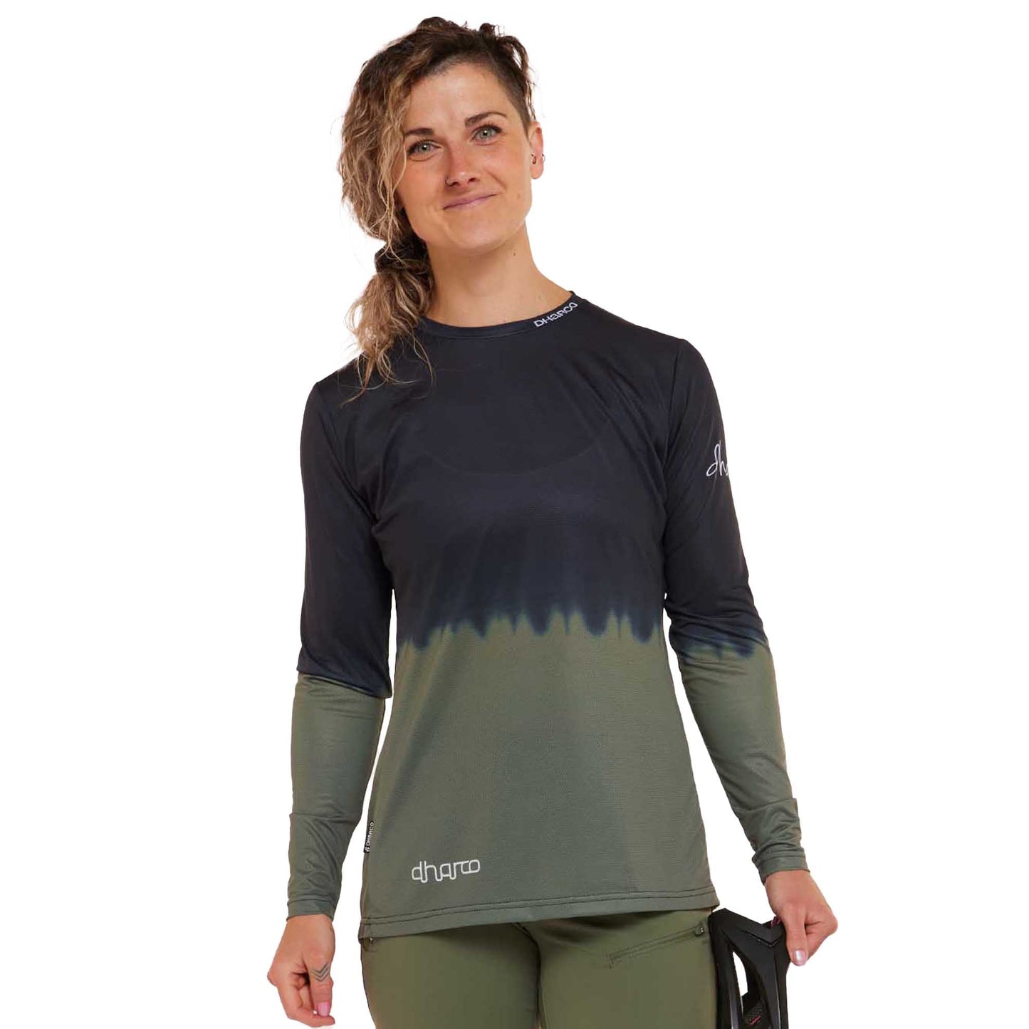 DHaRCO Women's Long Sleeve Race Jersey - Women's L - Fade to Black