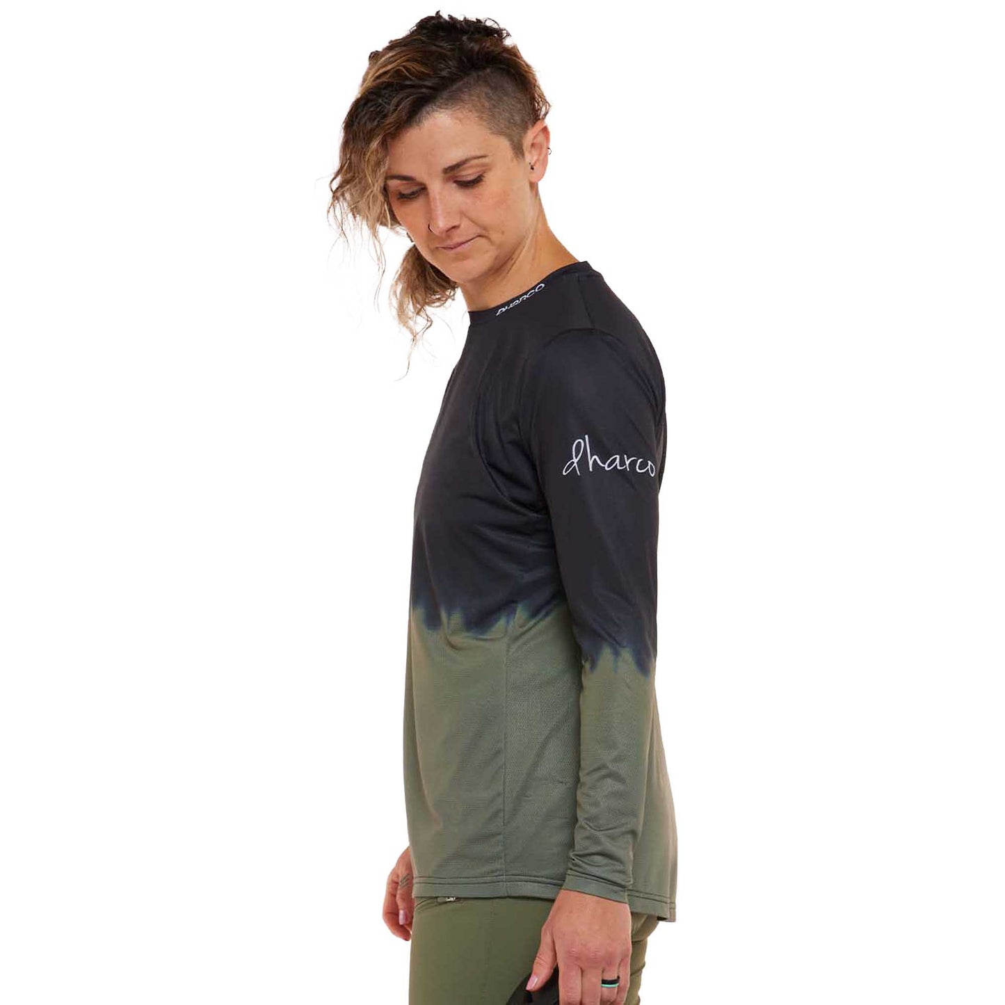 DHaRCO Women's Long Sleeve Race Jersey - Women's S - Fade to Black