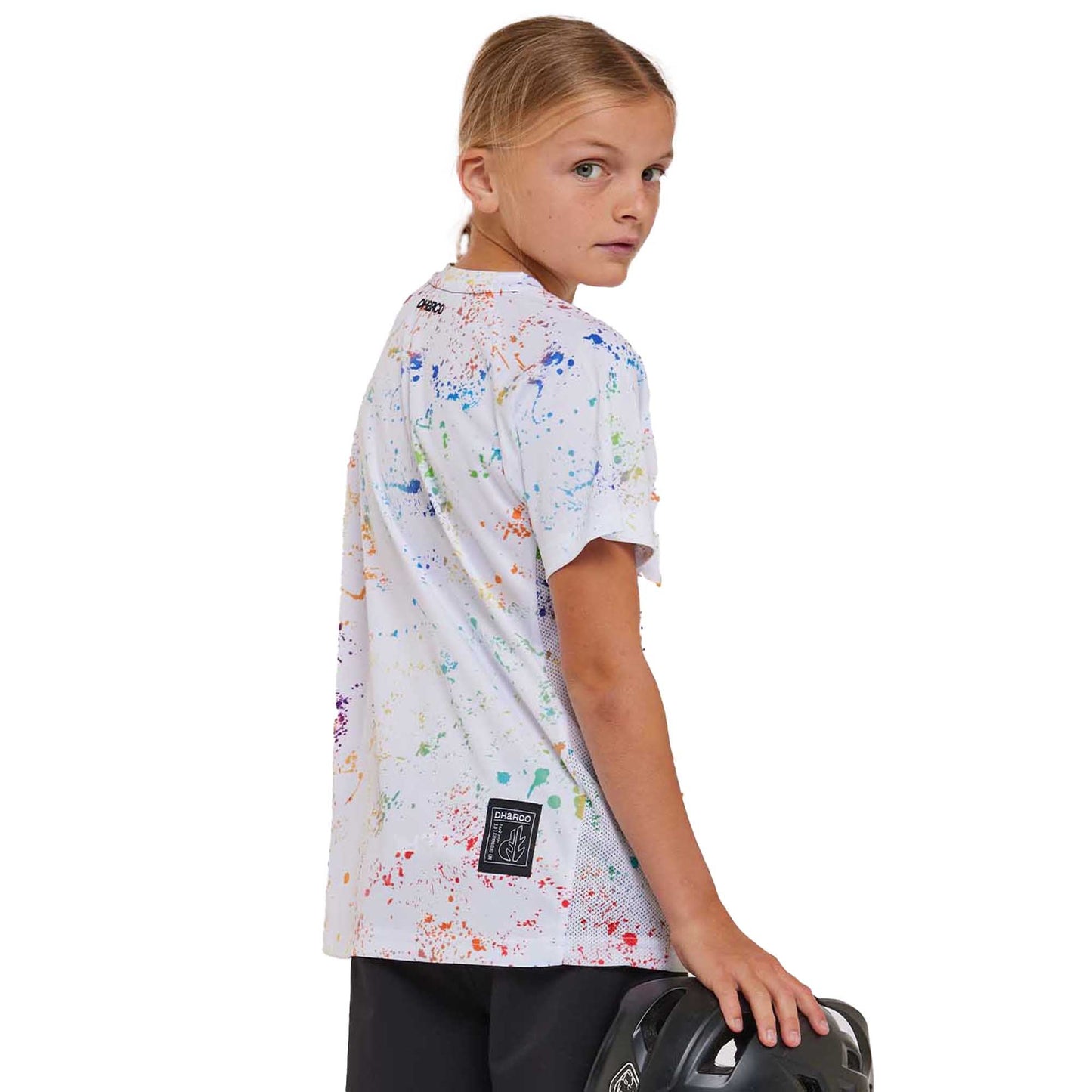 DHaRCO Youth Short Sleeve Jersey - Youth XL - Paint Splat