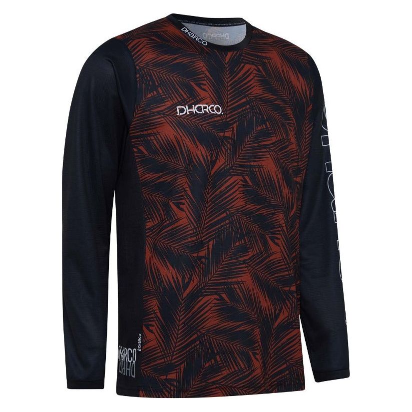 DHaRCO Men's Gravity Long Sleeve Jersey - S - Rusty Blades
