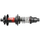 DT Swiss 240 Ratchet DEG 6 Bolt Disc Rear Hub  - XD Driver - Rear - 12x148mm Boost - 6 Bolt - 32 Hole - J-Bend - Black/Red