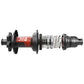 DT Swiss 240 Ratchet DEG 6 Bolt Disc Rear Hub - XD Driver - Rear - 12x157mm Superboost - 6 Bolt - 32 Hole - J-Bend - Black/Red