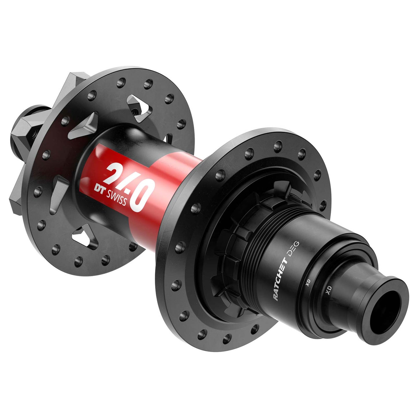 DT Swiss 240 Ratchet DEG 6 Bolt Disc Rear Hub - Image 1