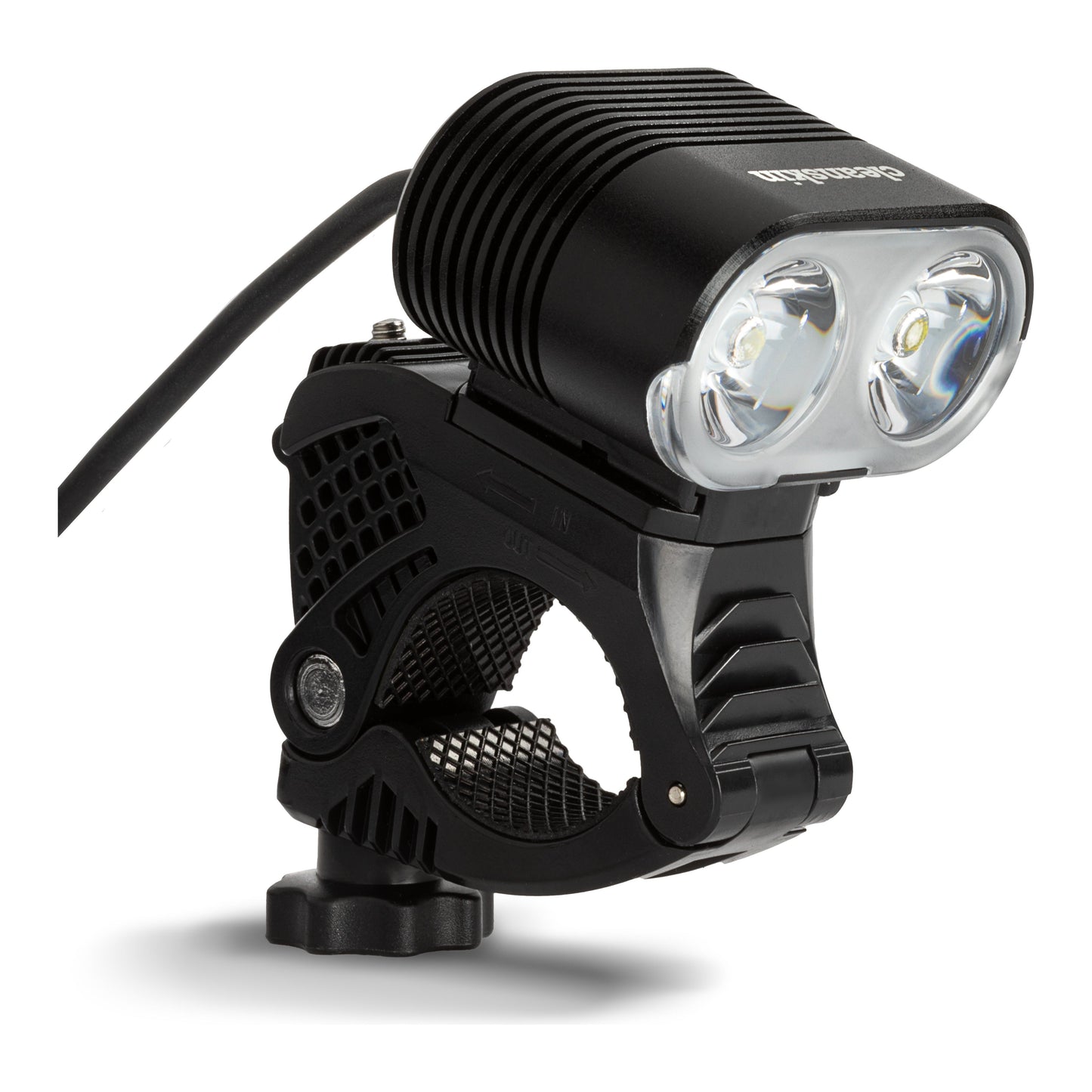 Cleanskin Duo V2 2200 Lumen Front LED Light - With GoPro Mount - Neoprene Case
