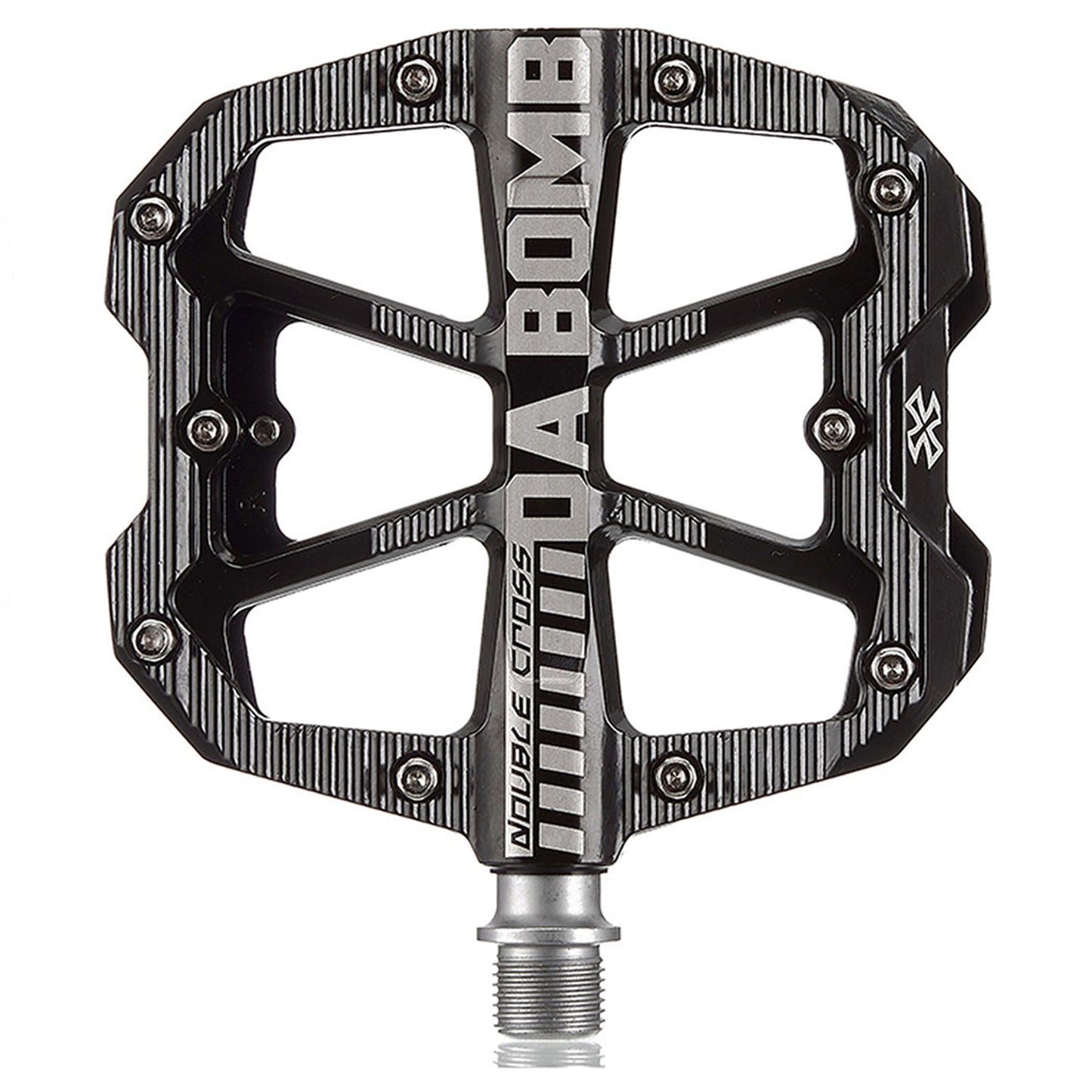 DaBomb Double Cross Alloy Pedal - Black