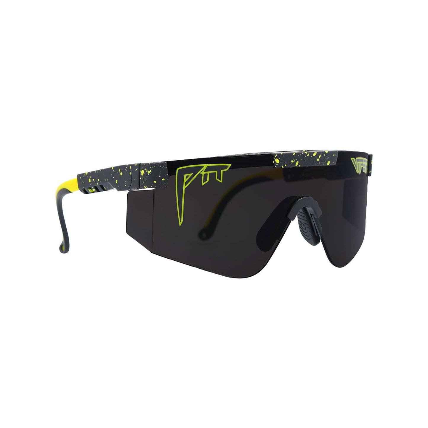 Pit Viper 2000s Sunglasses - The Cosmos - Black - Non-Polarized Smoke Z87+ Safety Rated Lens