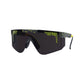 Pit Viper 2000s Sunglasses - The Cosmos - Black - Non-Polarized Smoke Z87+ Safety Rated Lens