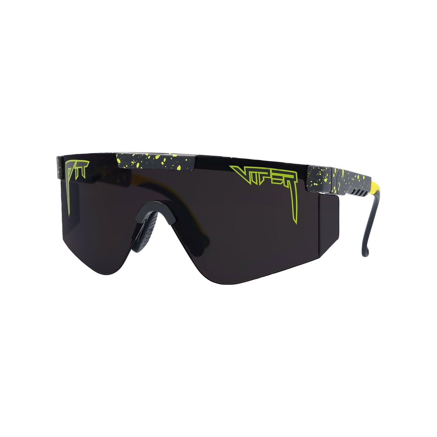 Pit Viper 2000s Sunglasses - The Cosmos - Black - Non-Polarized Smoke Z87+ Safety Rated Lens