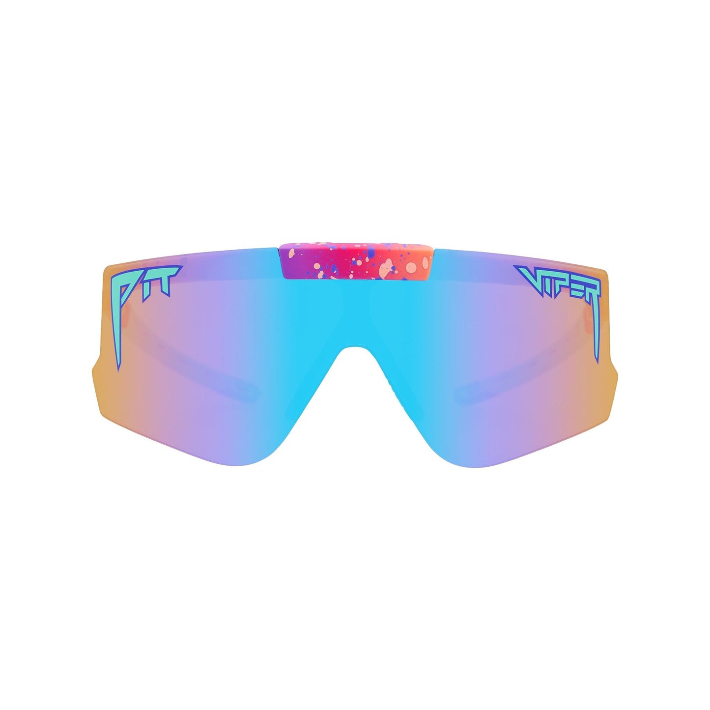 Pit Viper Flip-Offs Sunglasses - The Copacabana - Pink - Mirror Non-Polarized Lens