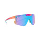 Pit Viper Flip-Offs Sunglasses - The Copacabana - Pink - Mirror Non-Polarized Lens