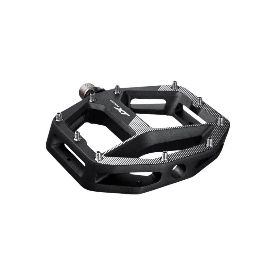 Shimano XT PD-M8140 Alloy Flat Pedals - Image 1