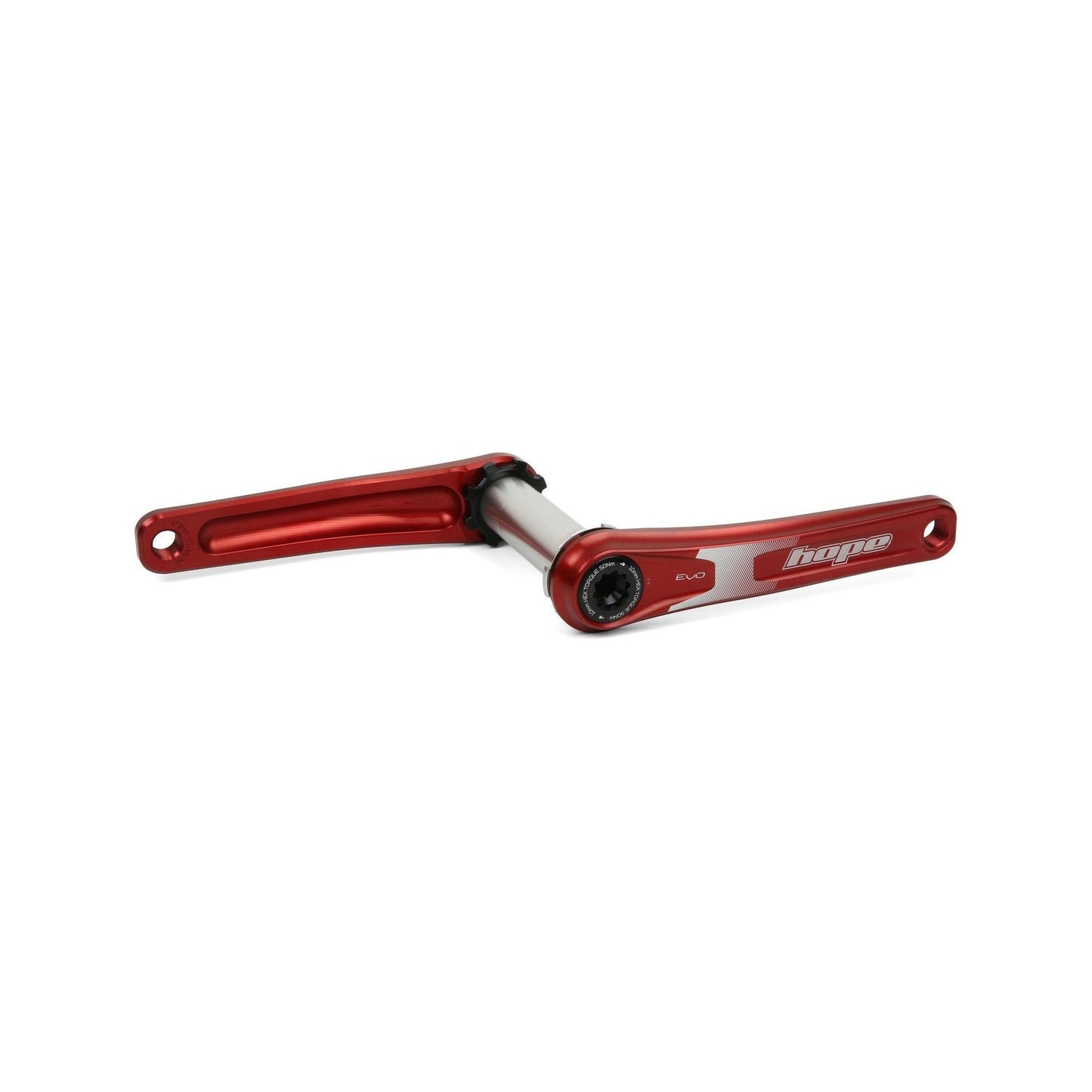 Hope EVO Crank Arms - 68-73mm and BB86-92 - 30mm - Hope Direct Mount - 155mm - Red
