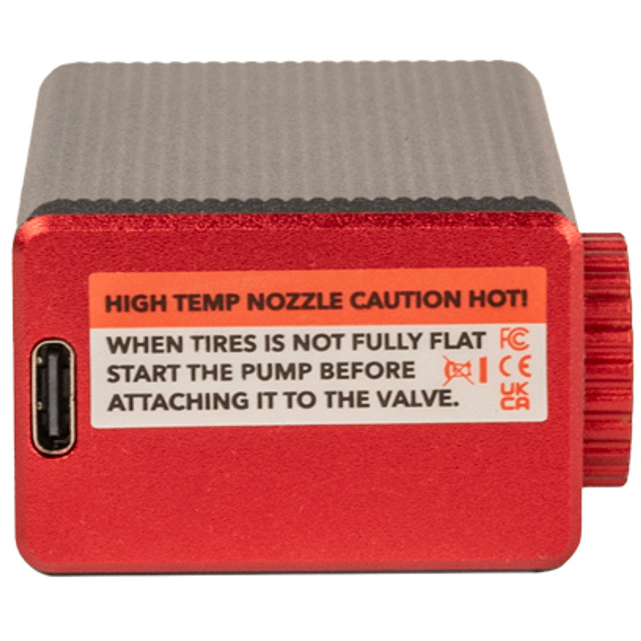 SIlca Micro Electric Pump - Red - 72psi