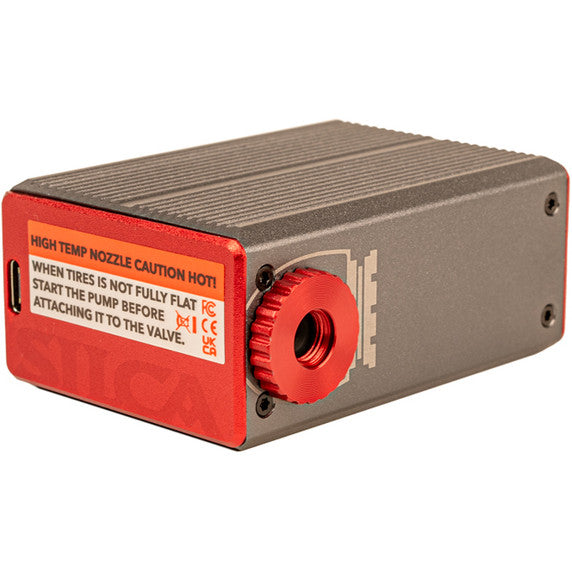 Silca Ultimate Electric Pump - Red - 100psi