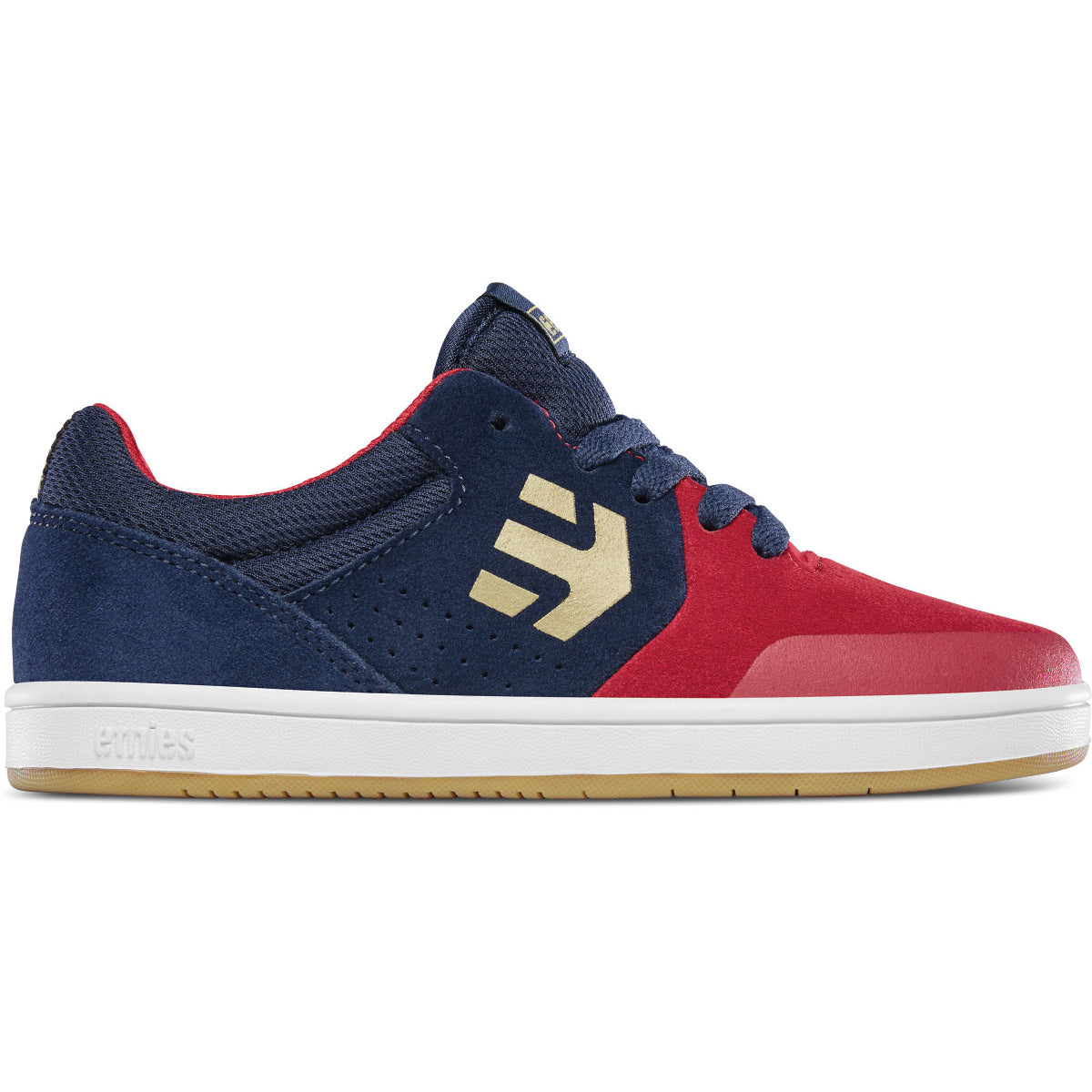 Etnies Marana Kids Flat Shoes - US 3.0 - Red - Blue - White