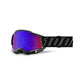 100 Percent Accuri 2 Goggles - One Size Fits Most -  Blackline - Mirror Red/Blue Lens
