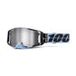 100 Percent Armega Goggles - One Size Fits Most - Petros - Mirror Silver Lens