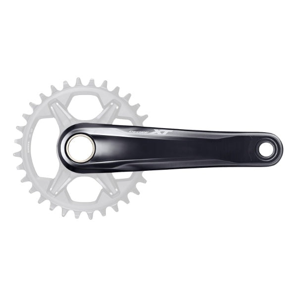 Shimano XT FC-M8130-1 1x12 Speed Crank Arms - 68-73mm and BB86-92 - 24mm - Shimano Direct Mount - 170mm - Black