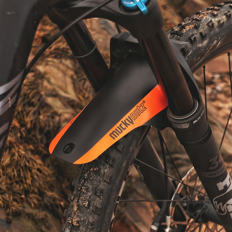 Mucky Nutz Face Fender Mud Guard Orange