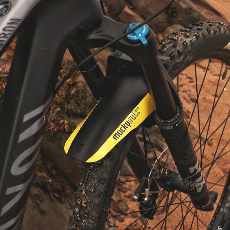 Mucky Nutz Face Fender Mud Guard - Yellow