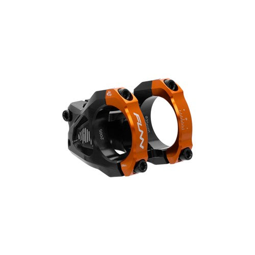 FUNN Equalizer Stem - 1 1/8th Inch Steerer - 35mm - 35mm - 10 Degree - Orange