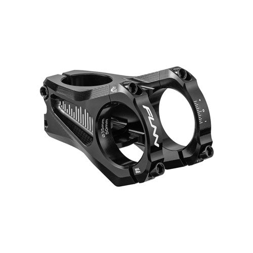 FUNN Equalizer Zero Stem - 1 1/8th Inch Steerer - 35mm - 50mm - 0 Degree - Black